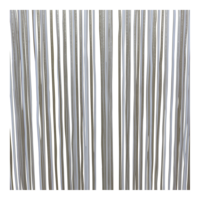 Vliegengordijn PVC Spaghetti wit 90x220cm, 360s
