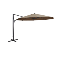 Outdoor Living - Zweefparasol Taurus taupe &Oslash;3,5mtr
