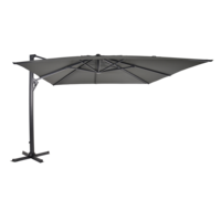 Outdoor Living - Zweefparasol Taurus grijs 3x4mtr