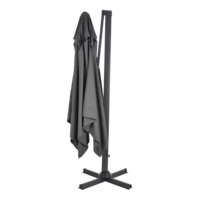 Outdoor Living - Zweefparasol Taurus grijs 3x4mtr