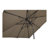 Parasol-Libra-taupe-2,5x2,5mtr