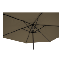 Parasol-Gemini-taupe-&Oslash;3mtr