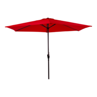 Parasol-Gemini-rood-&Oslash;3mtr