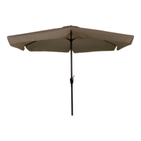 Parasol-Gemini-taupe-&Oslash;3mtr