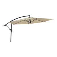 Zweefparasol-Gemini-ecru-&Oslash;3mtr
