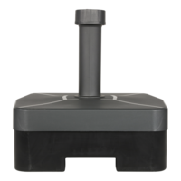 Parasolvoet-Kunststof-vulbaar-antraciet-40kg