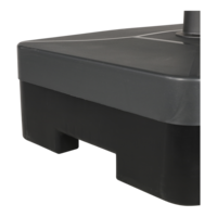 Parasolvoet-Kunststof-vulbaar-antraciet-40kg