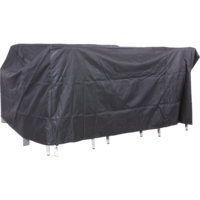 Outdoor Living - Beschermhoes zwart zitgroep, waterdicht 225x170cm