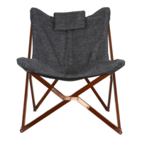 Outdoor Living - Vlinderstoel Grijs Gemeleerd