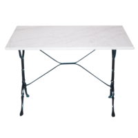 Outdoor Living - Tafel marmer wit 100x60cm