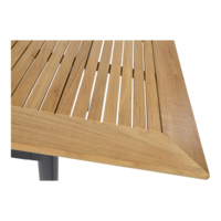 Outdoor Living - Uittrektafel Monza antraciet 152-210x89cm