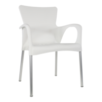 Outdoor Living - Stapelstoel Bella Wit