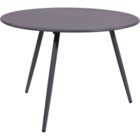 Outdoor Living - Bijzettafeltje Rafael metaal blueberry grey &Oslash;60x41cm