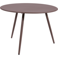 Outdoor Living - Bijzettafeltje Rafael metaal taupe &Oslash;60x41cm
