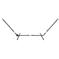 Outdoor Living - Hangmatframe metaal met wielen