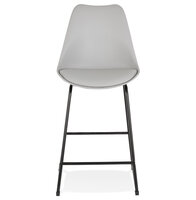 Maysun - Design Barkruk - PAULIEN MINI Grijs - Zwart