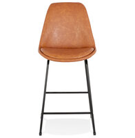 Maysun - Design Barkruk - CECILLE MINI Bruin - Zwart