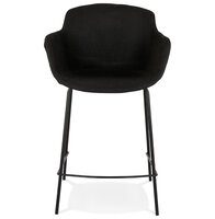 Maysun - Design Barkruk - LIZANNE MINI Zwart - Zwart