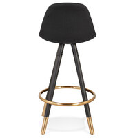 Maysun - Design Barkruk - PHOEBE MINI Zwart - Zwart
