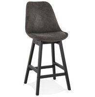 Maysun - Design Barkruk - SUSAN MINI Donker Grijs - Zwart