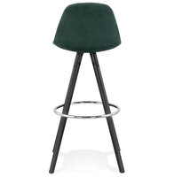 Maysun - Design Barkruk - FRANKA Groen - Zwart
