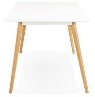 Maysun - Design Eettafel - SAMMY Wit 200x90cm