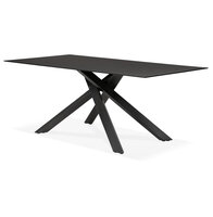 Maysun - Design Eettafel - MALOE Zwart 200x100cm