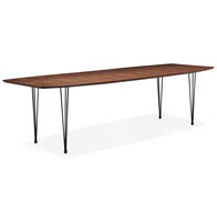 Maysun - Design Eettafel - STACY Walnoot Uitschuifbaar