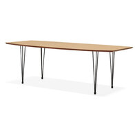 Maysun - Design Eettafel - STACY Naturel Uitschuifbaar