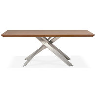 Maysun - Design Eettafel - ROXAN Naturel - Geborsteld 200x100cm