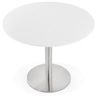 Maysun - Design Eettafel - GINA Wit &Oslash; 90cmMaysun - Design Eettafel - GINA Wit &Oslash; 90cm