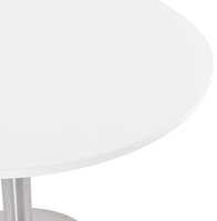 Maysun - Design Eettafel - GINA Wit &Oslash; 90cm