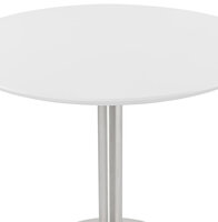 Maysun - Design Eettafel - JALEY Wit &Oslash; 90cm
