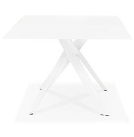 Maysun - Design Eettafel - MALOE Wit - Wit 200x100cm