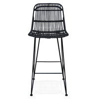 Maysun - Design Barkruk - LIANNE MINI Zwart - Zwart