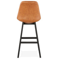 Maysun - Design Barkruk - JANE Bruin - Zwart