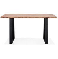 Maysun - Bartafel - MOOS Naturel - Zwart 95x200x104cm