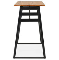 Maysun - Bartafel - MALIN Bruin - Zwart 60x150x105,5cm