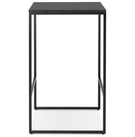 Maysun - Bartafel - MILES Zwart - Zwart 60x60x102cm