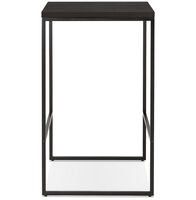 Maysun - Bartafel - TIMME Wenge - Zwart 60x60x105cm