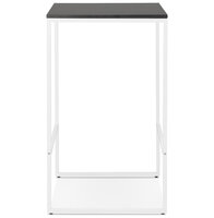 Maysun - Bartafel - MILES Zwart - Wit 60x60x102cm