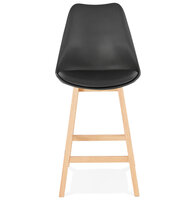 Maysun - Design Barkruk - ANIEK MINI Zwart - Naturel