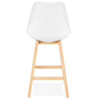 Maysun - Design Barkruk - ANIEK MINI Wit - Naturel