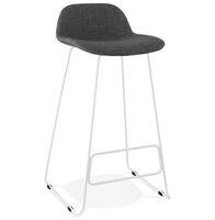 Maysun - Design Barkruk - VELIA Donker Grijs - Wit