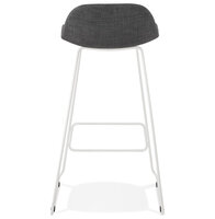 Maysun - Design Barkruk - VELIA Donker Grijs - Wit