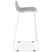 Maysun - Design Barkruk - SHEILA Grijs - Wit