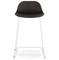 Maysun - Design Barkruk - SHEILA MINI Zwart - Wit