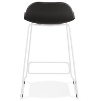 Maysun - Design Barkruk - SHEILA MINI Zwart - Wit