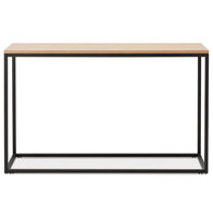 Maysun - Sidetable - MARITH - Naturel - Zwart 35x120x75cm