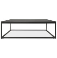 Maysun - Salontafel - PETRA - Zwart - Zwart 110x110x35cm